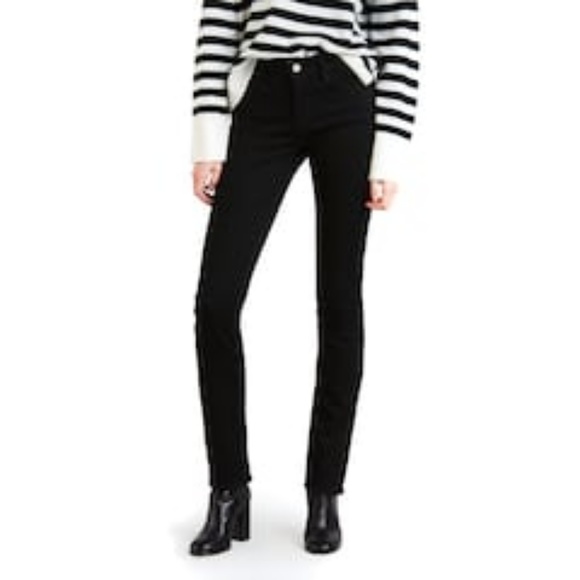 Lee Denim - NWT Lee Black Stretch Low Rise Skinny Leg Jeans XS